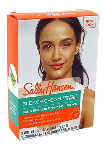 Blanqueador En Crema Extra Fuerte De Sally Hansen, Kit Compl