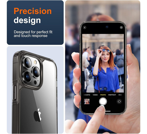 Kit Para iPhone 5 En 1 Con Funda 2 Mica Cristal 2 Protec Cam