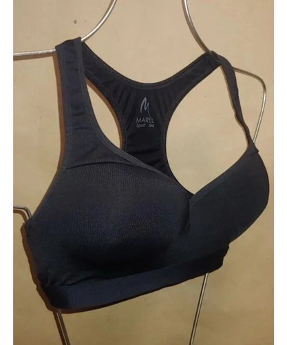 Brasier Deportivo Marel Talla 38b Negro Push Up Olímpica (Usado)