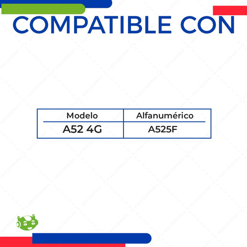 Pantalla Para Samsung A52 4g A525f Incell Completa Con Marco