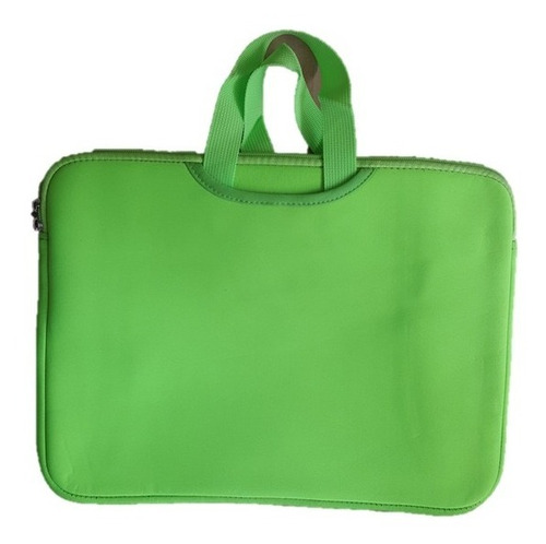 Funda Con Corredera Ejecutiva Neopreno Pc Portatil 14  Verde