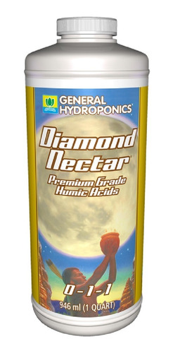 Fertilizante General Hydroponics Diamond Nectar 946ml