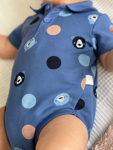 Pañalero Polo - Camisa Playera Ropa Algodón Bebé Niño Niña