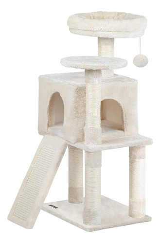 Hoobro Cat Tree, Torre Para Gatos Pequeños De 34.6 Pulgadas 