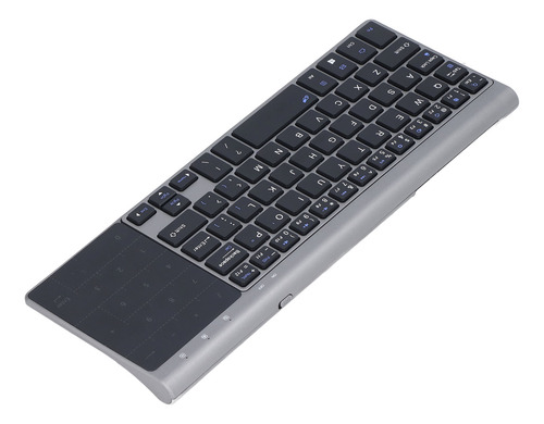 Teclado Sem Fio De 59 Teclas, 2,4 G, Ultra Fino, Mini Portát