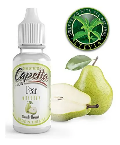 Gotas De Sabor A Pera Con Stevia Concentrada 13ml