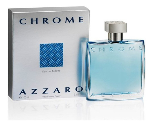 Perfume Chrome Masculino Eau De Toilette 100ml Azzaro