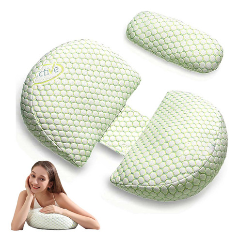 Cojín Almohada Maternal Ajustable Extra Suave- Multiusos