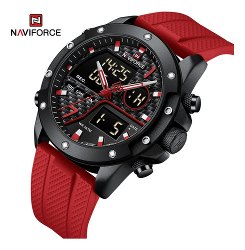 Reloj Naviforce Para Hombre Multi Funcional Modelo Nf9221