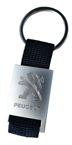 Llavero Peugeot Grabado Nombre Personalizado 
