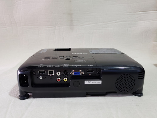 Proyector Marca Epson De 3000 Lúmenes C/ 0 Horas De Uso Negro (Usado)