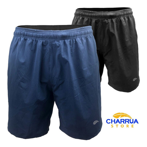 Imagen 2 de 7 de Short Deportivo Masculino 2 Colores - Charrua Store
