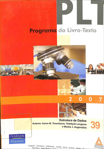 Plt 39 - Estrutura De Dados Usando C De Aaron M. Tenenbaum Pela Pearson Prentice Hall (2007) (Usado)