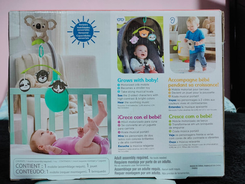 Mobile Koala 3 En 1 Fisher Price Musical