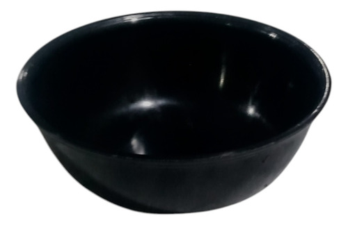 Tazón Bowl Negro De Plástico 400ml 12 Pz Negro