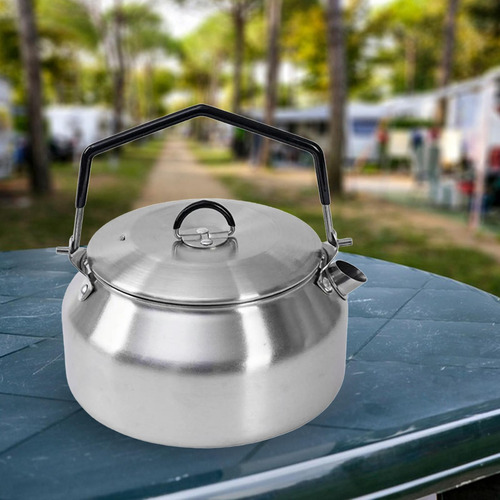 Tetera Ligera Para Amantes De La Naturaleza Plata