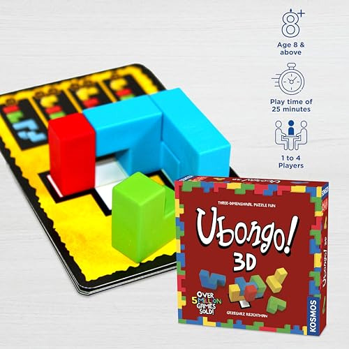 Ubongo 3d - Un Juego De Kosmos | Juego De Rompecabezas Geomé