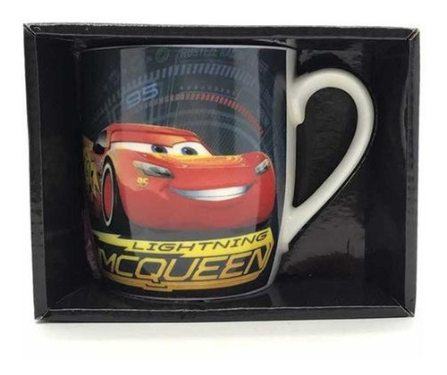 Tazas Cars Original Con Licencia Disney Ceramica  En Caja