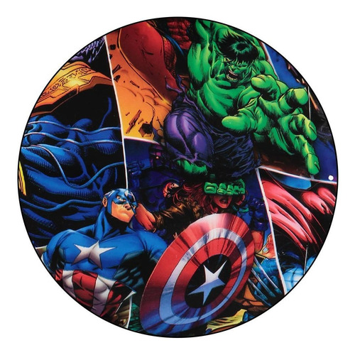 Patinete Avengers Hq Infantil De 3 Rodas Com Led Nas Rodas