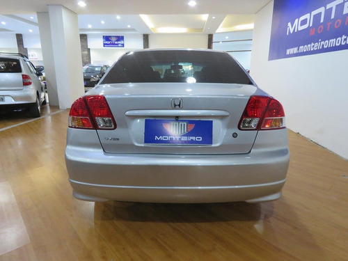 Honda Civic 1.7 Ex Aut Blindagem Iiia Completa C/ Couro