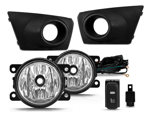 Imagem 4 de 6 de Kit Farol Auxiliar Milha L200 Triton 2012 2013 Shocklight
