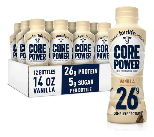 Core Power Fairlife Vainilla 12 Pza