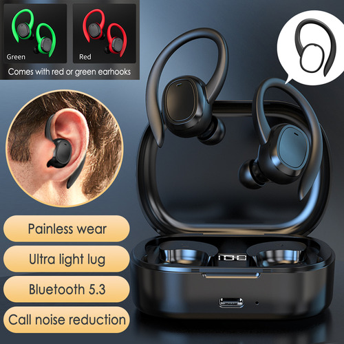 Para Audífonos Bluetooth Con Pantalla Digital Deportiva 5.3