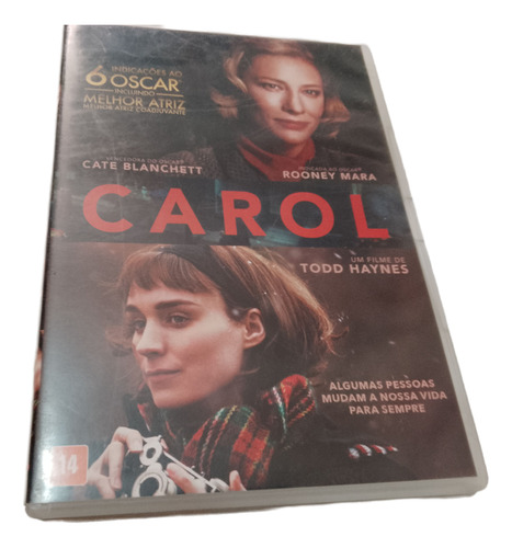 Dvd Original Carol Cate Blanchett Rooney Mara Excelente