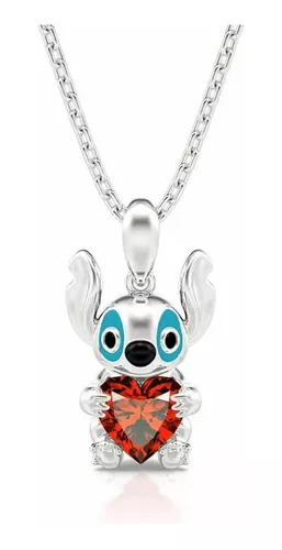 Pulsera Lilo Stitch Charms Compatible Brazalete Mujer Plata