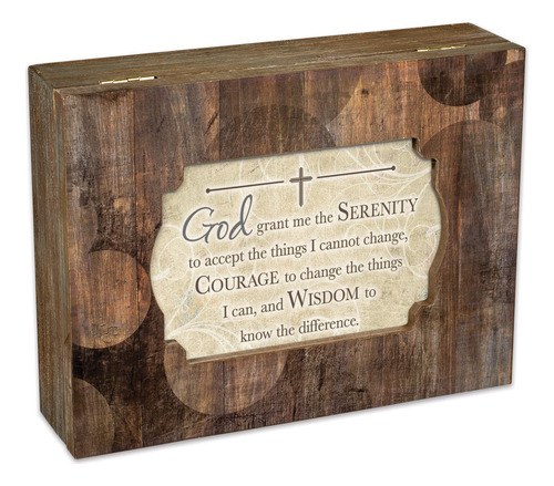 God Otorgar Serenity Courage Sabidura De Madera Decoupage Ke