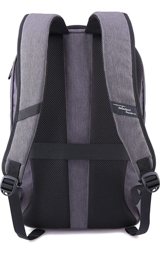 Mochila 15,6 Para Laptop Swissdigital Sd-7109 Ir Color Gris