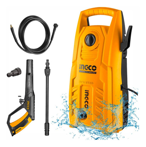 Hidrolavadora 1400w Alta Presion Ingco