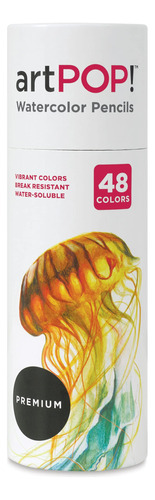 Artpop! Lapiz Acuarela 48 Color Vibrante Calidad Premium