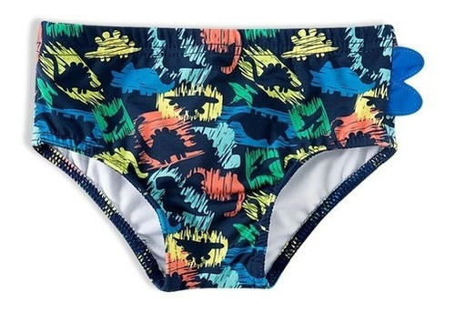 Sunga Infantil Menino Dino Praia Verão Piscina Uv 50 Tip Top