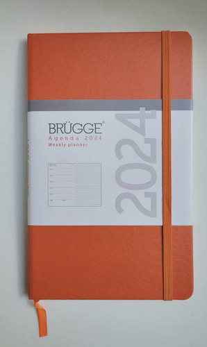 Combo X 10 Agendas Brugge Original 2024 Semanal 13x21cm 