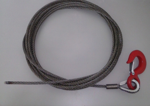 Cabo De Aço 7/16 C/ 20mts, Tirfor 1600kg, Flexível 4 Pçs