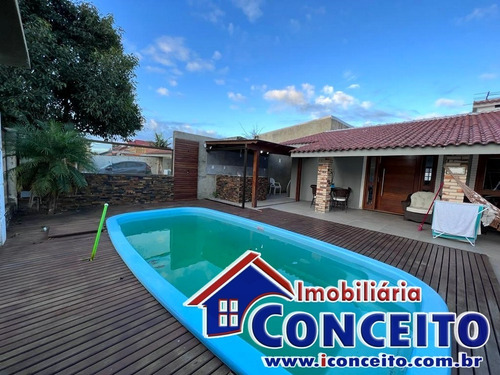 Imagem 25 de 25 de C588 - Excelente Residência A 300 Metros Do Mar No Balneário Presidente
