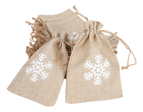 Craft De Bricolaje Bolsas De Regalo Con Cordón De Navidad