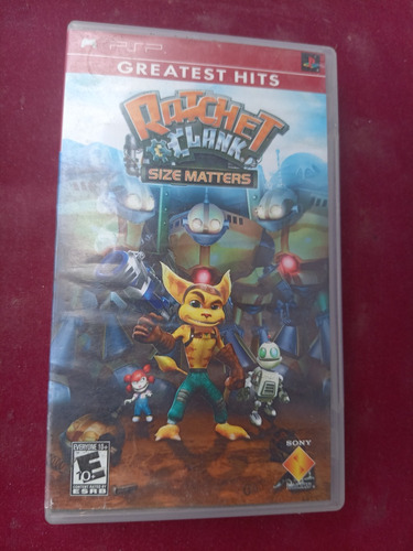 Ratchet & Clank Size Matters ( Psp ) 12v _\(^o^)/_ (Usado)