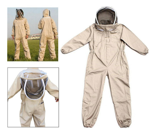 Traje De Profesional Con Capucha, Traje De Apicultura, L