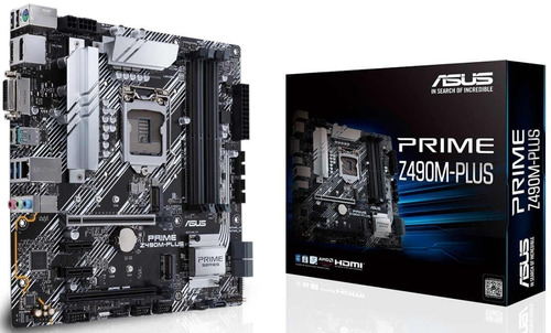 Motherboard Asus Prime Z490m Plus 10 Gen 1200 Z490 Intel