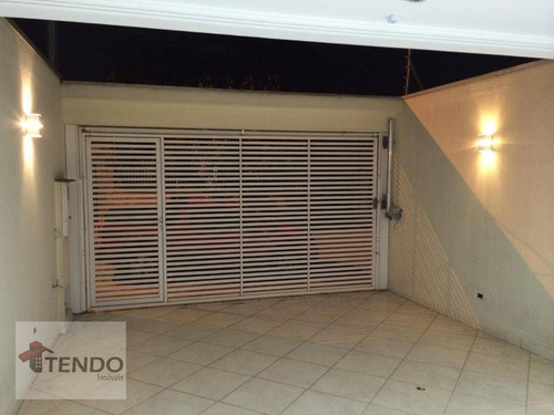 Imagem 6 de 15 de Imob01 - Casa Sobrado 175 M2 - 3 Suítes - Jordanópolis - São Bernardo Do Campo. - So0067