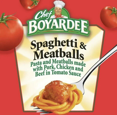 Spaghetti Con Albóndigas Chef Boyardee 411g 2 Latas