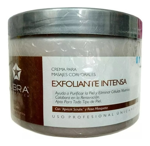 Crema Exfoliante Corporal Intensa X 250 Gr Libra