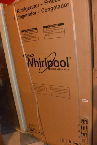 Refrigeradora Whirlpool 504 Lt Side By Side Titanium Caja