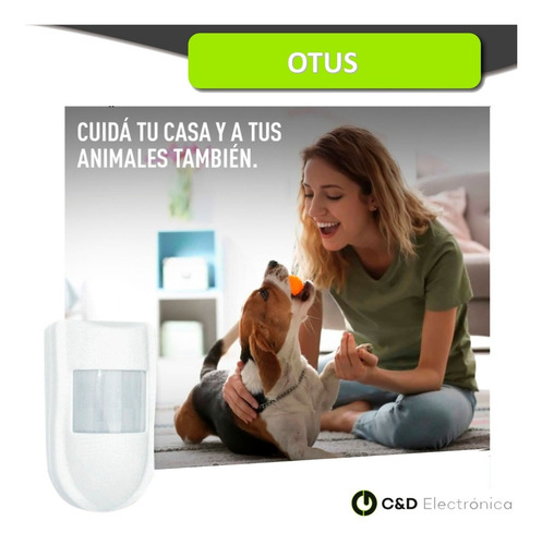 Kit Alarma Hogar Celular+2 Sensor Pet+sirena+control+bateria