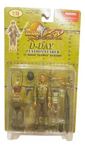 Figura D-day Lt. Roger 1/18 21st Century Toys 2006 Gi Joe