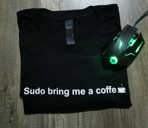 Playera Bring Me A Coffee Programador 