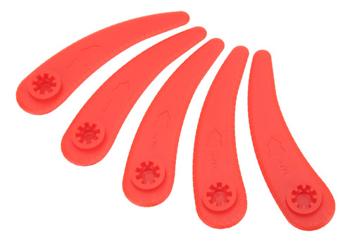 Cuchillas Para Cortar Césped Rojo Y Rojo, 25 Unidades, Corta