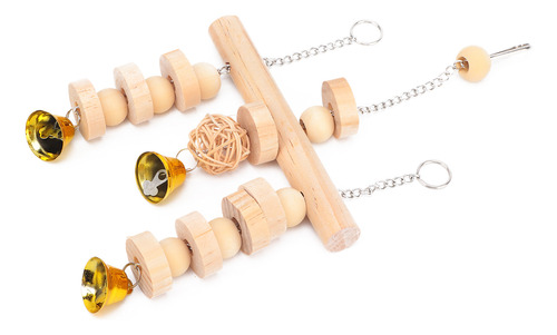 Swing Bells, Juguete Para Masticar, Para Colgar Pájaros, Par